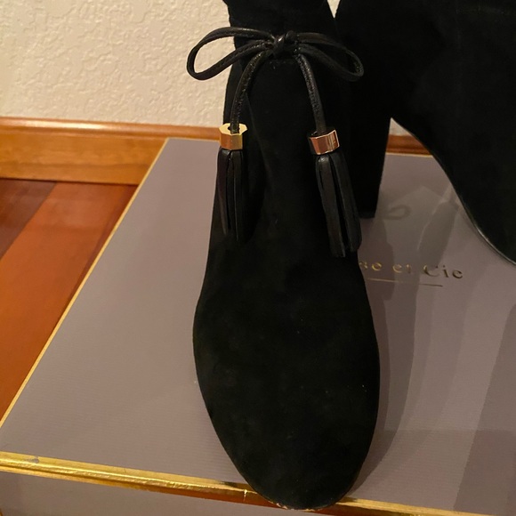 Louise er Cir black sued heal - Picture 3 of 4